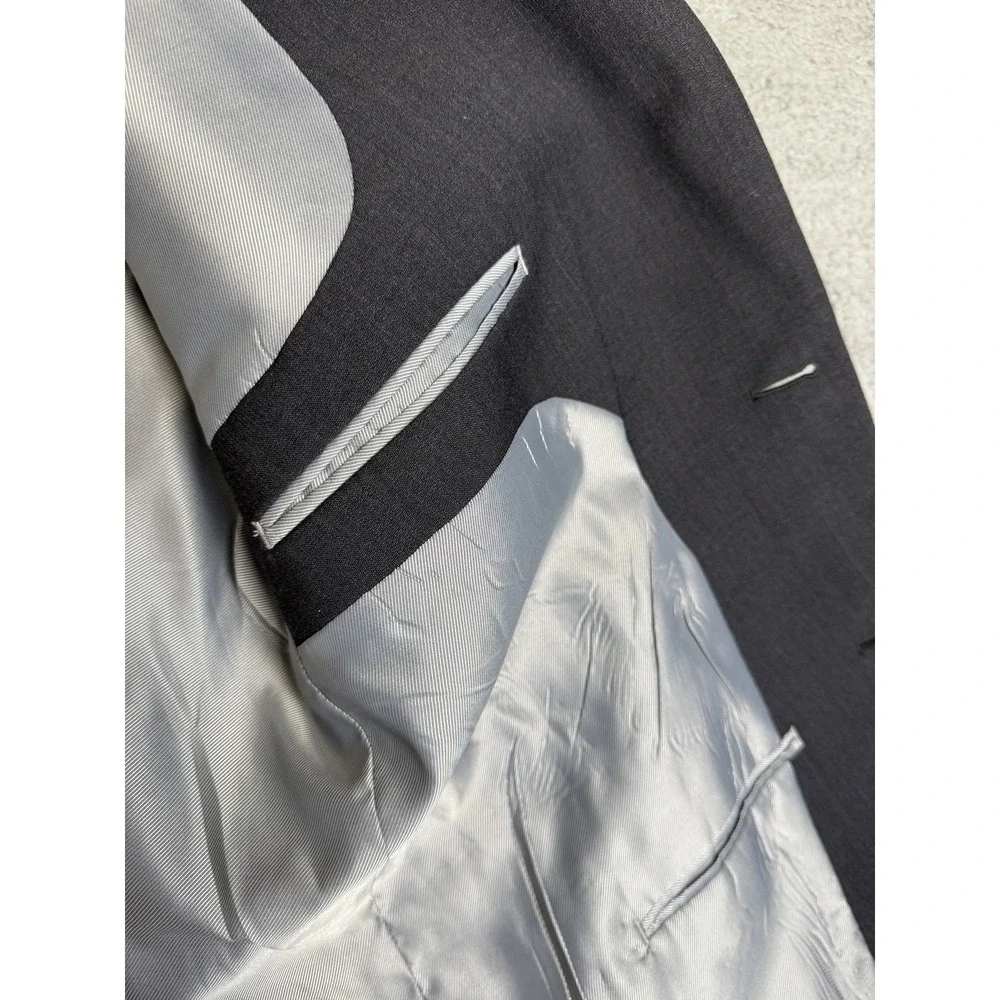 Pronto Uomo Blazer Mens 48 Long Wool Blend Sport Coat Classic 2 Button Suit Jack